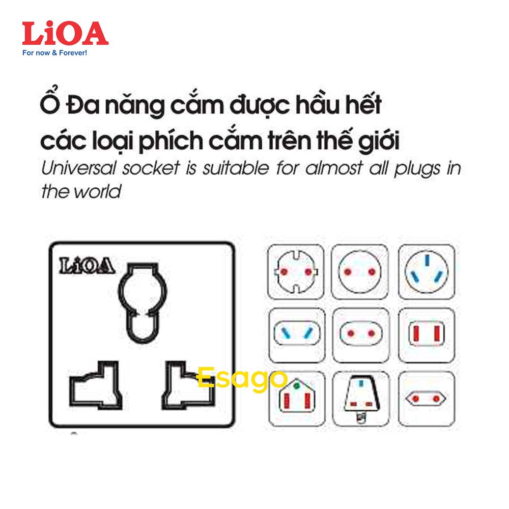 Ổ CẮM NỐI ĐA NĂNG LIOA ONC5