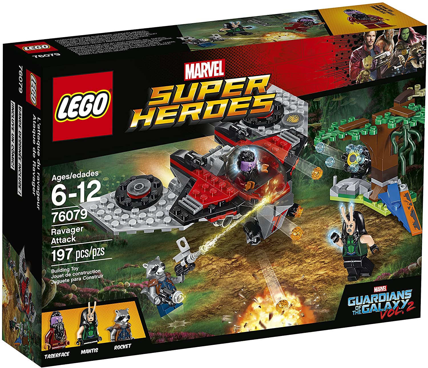 Mô hình LEGO SUPER HEROES 76079 - Cuộc Tấn Công Của Ravager