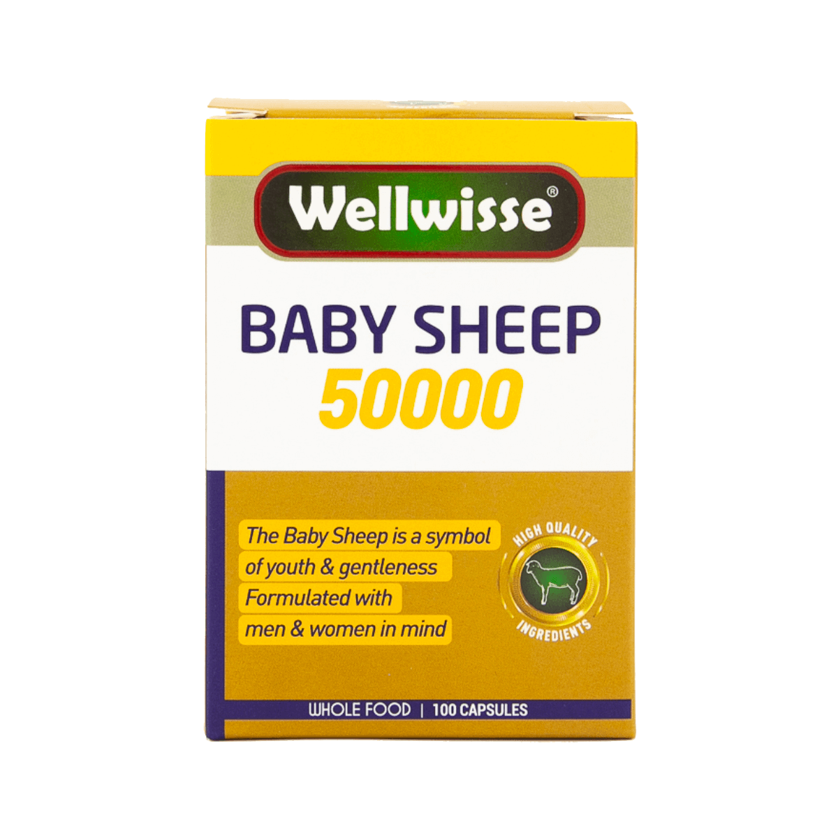 Thực Phẩm Chức Năng Nhau Thai Cừu Non Wellwisse Baby Sheep 50000