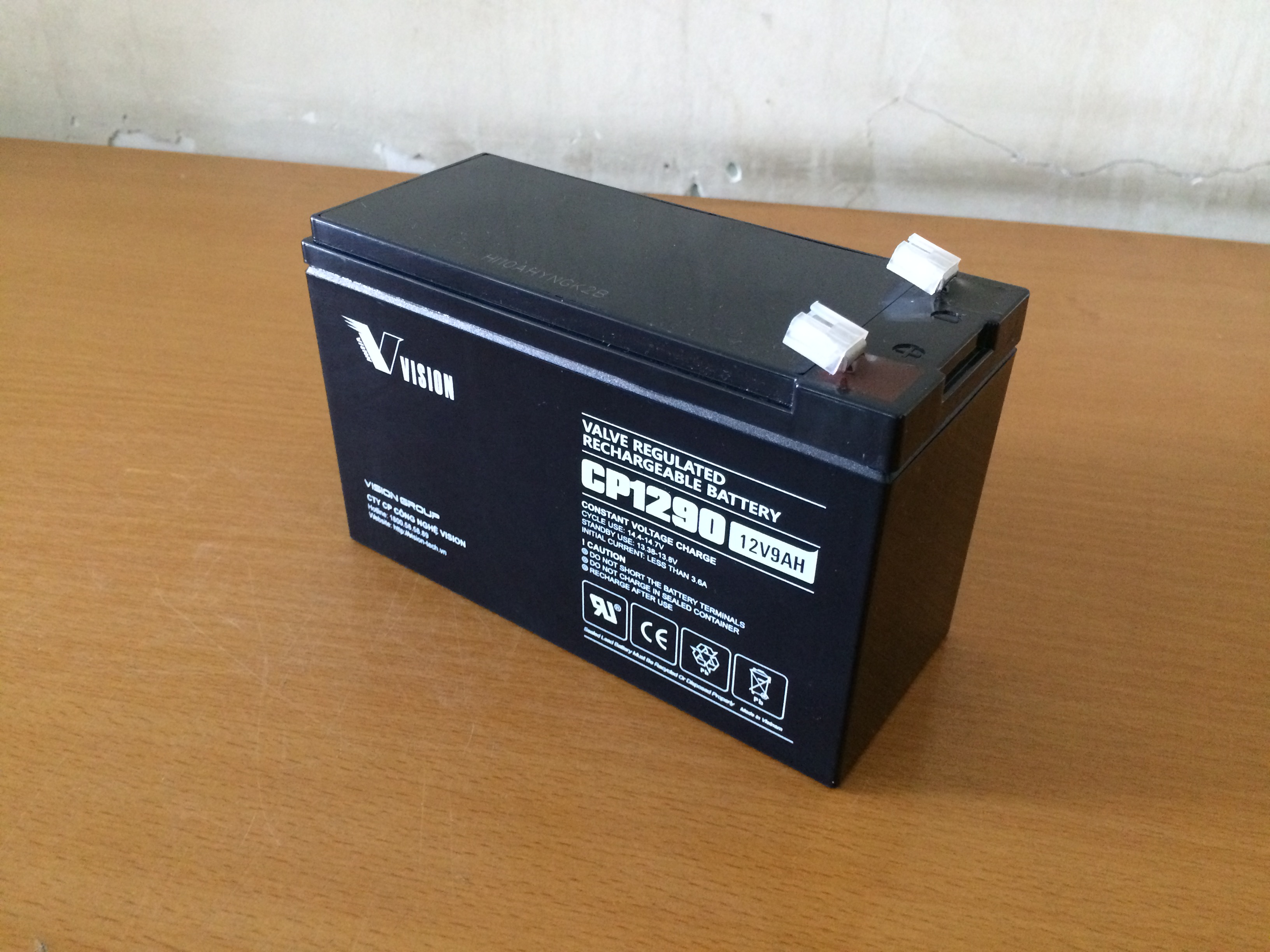 Ắc quy Vision CP1290 12V 9AH