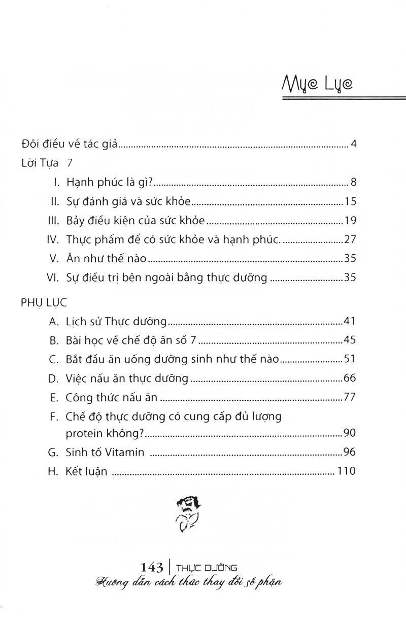Thực Dưỡng - Hướng Dẫn Cách Thức Thay Đổi Số Phận
