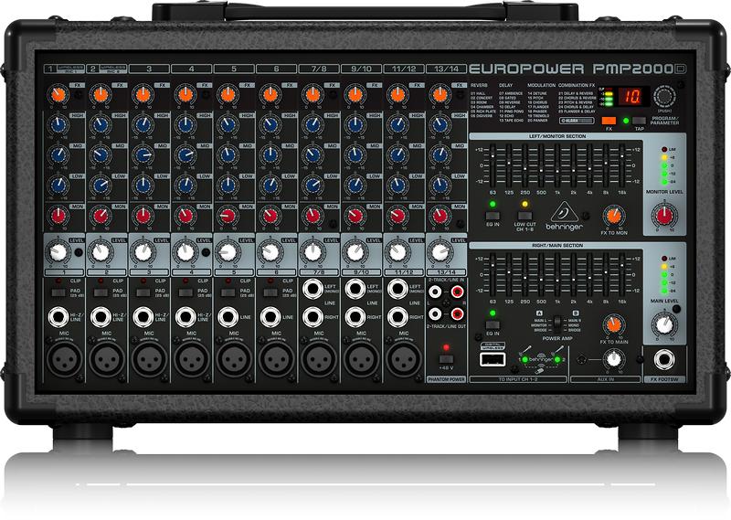 Bộ trộn âm thanh Behringer PMP2000D