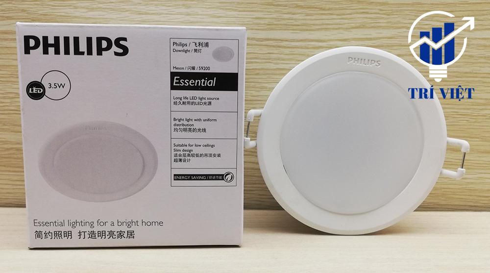 Đèn led âm trần Philips Meson 59200 D080 3.5W