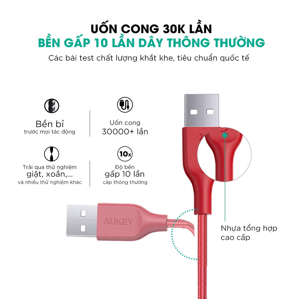 Cáp Aukey CB-AM1 - 1.2m
