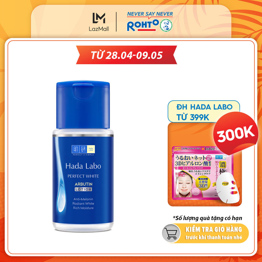 Dung dịch trắng da hoàn hảo Hada Labo Perfect White Arbutin Lotion 100ml