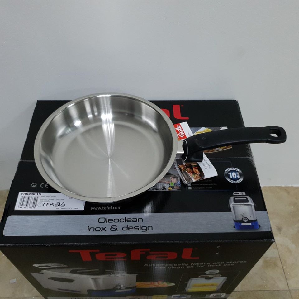 Chảo fissler crispy steelux classic 24 cm