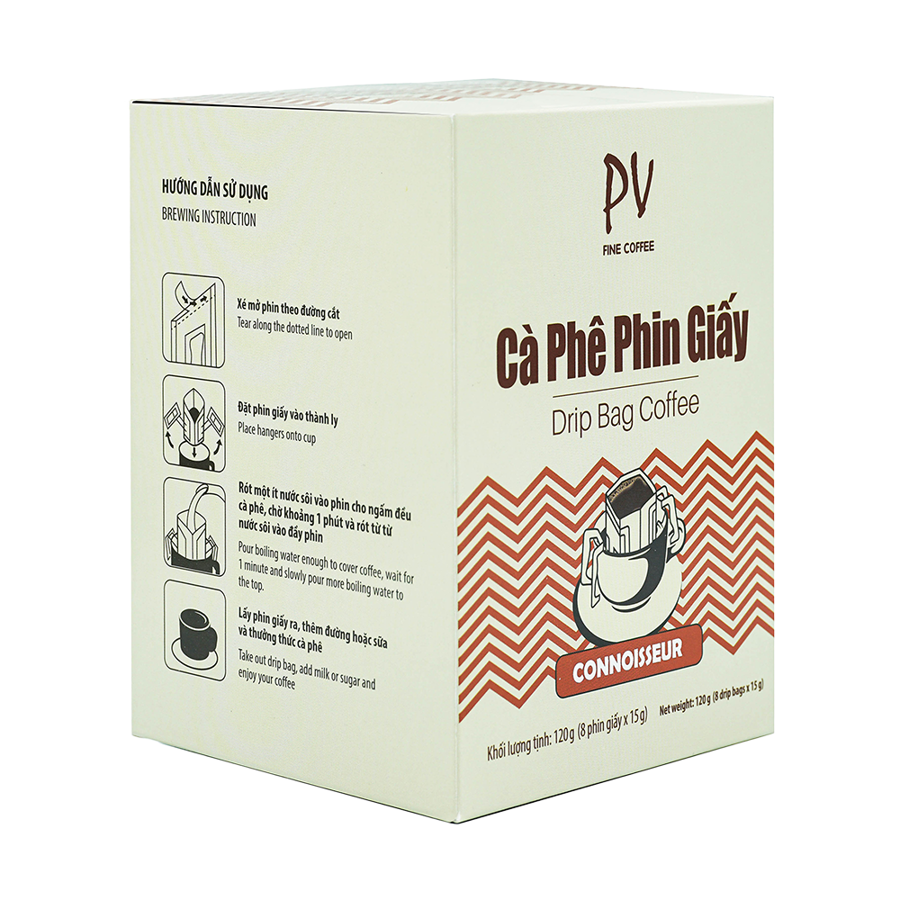 Cà phê phin giấy PV Fine Coffee Connoisseur