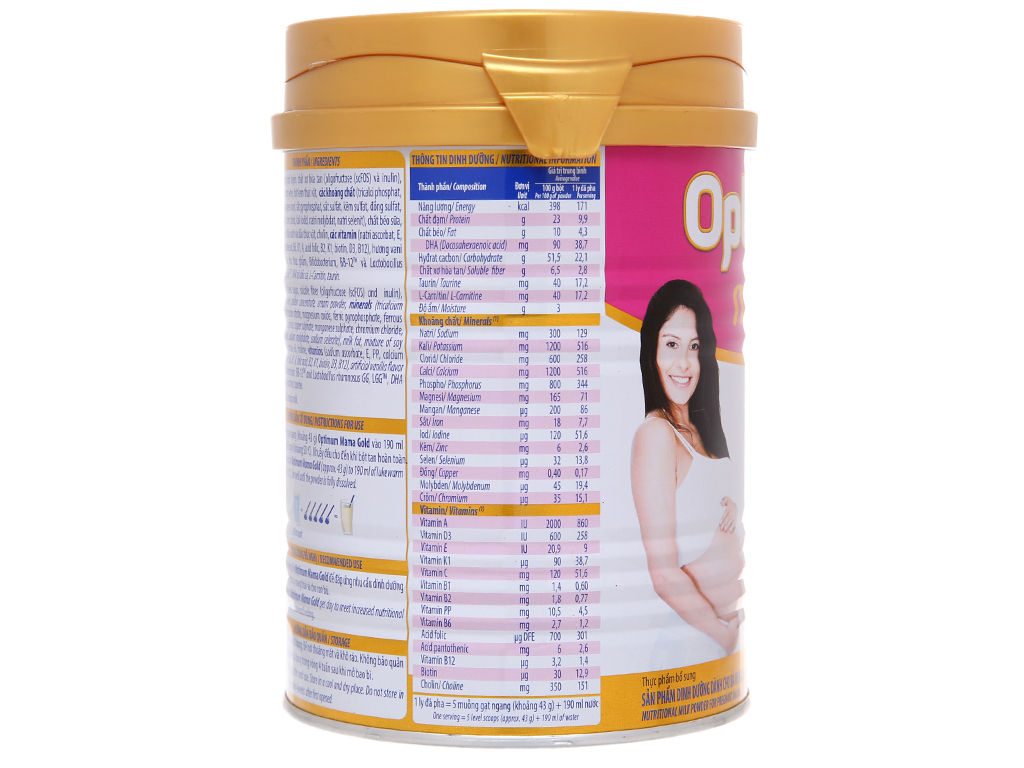 SỮA BỘT VINAMILK OPTIMUM MAMA GOLD 400G