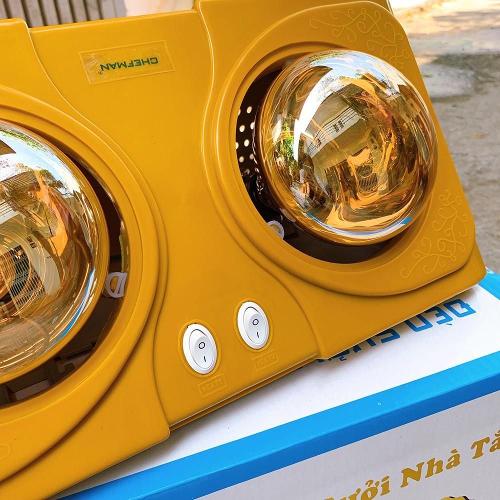 ĐÈN SƯỞI CHEFMAN CM-622B 2 BÓNG