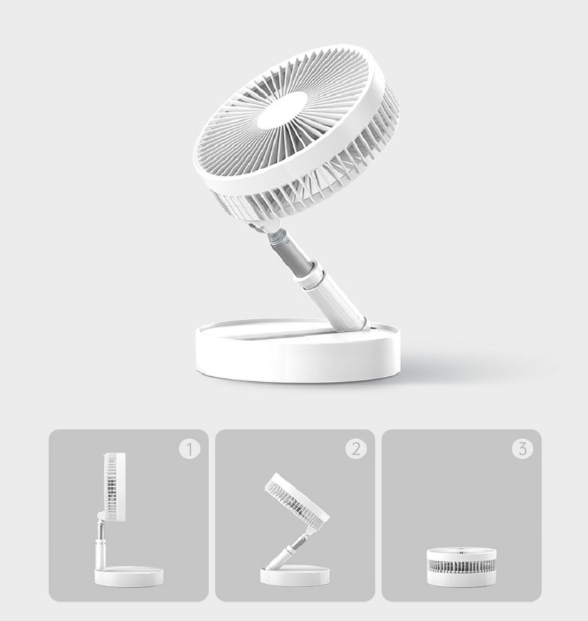 QUẠT MINI ĐỂ BÀN GẤP GỌN FS168