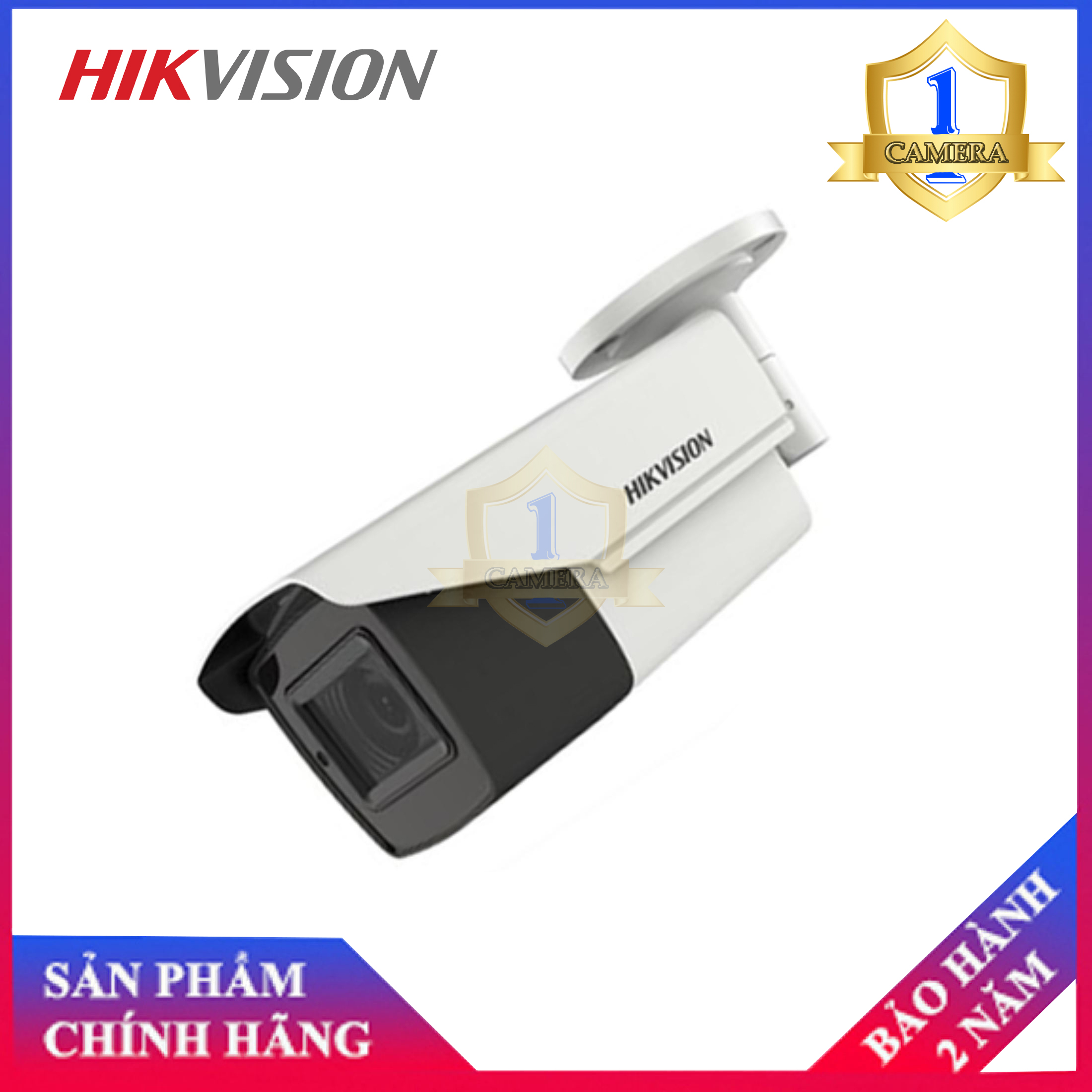 Camera HDTVI 4K Hikvision DS-2CE19U1T-IT3ZF - 8.3MP
