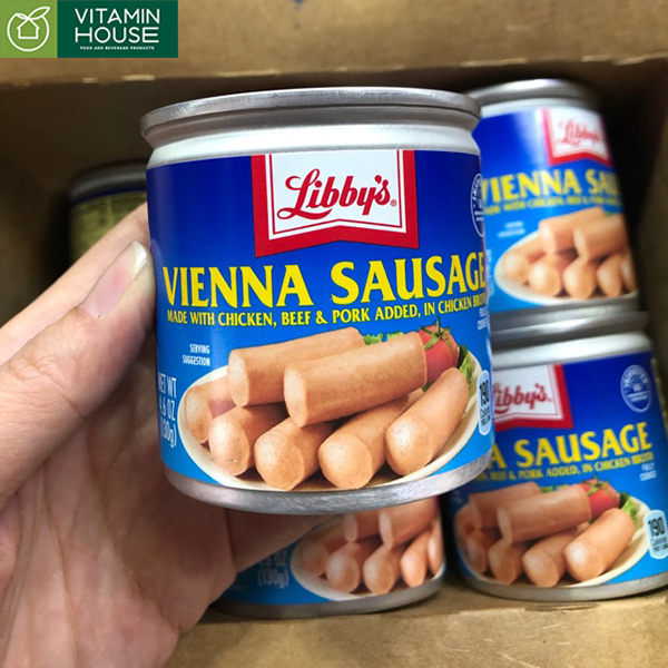 Xúc xích Libby's Vienna 130g combo 3 hộp