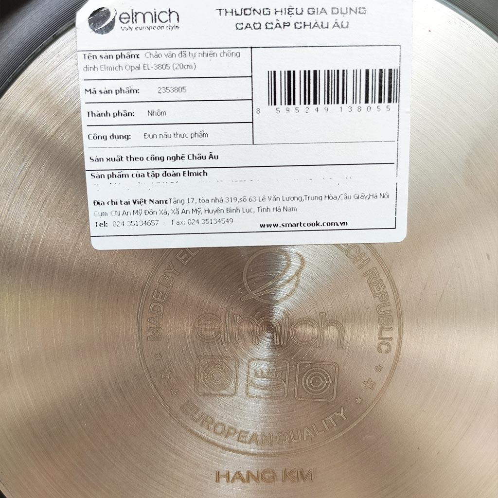 CHẢO CHỐNG DÍNH ELMICH EL-3805