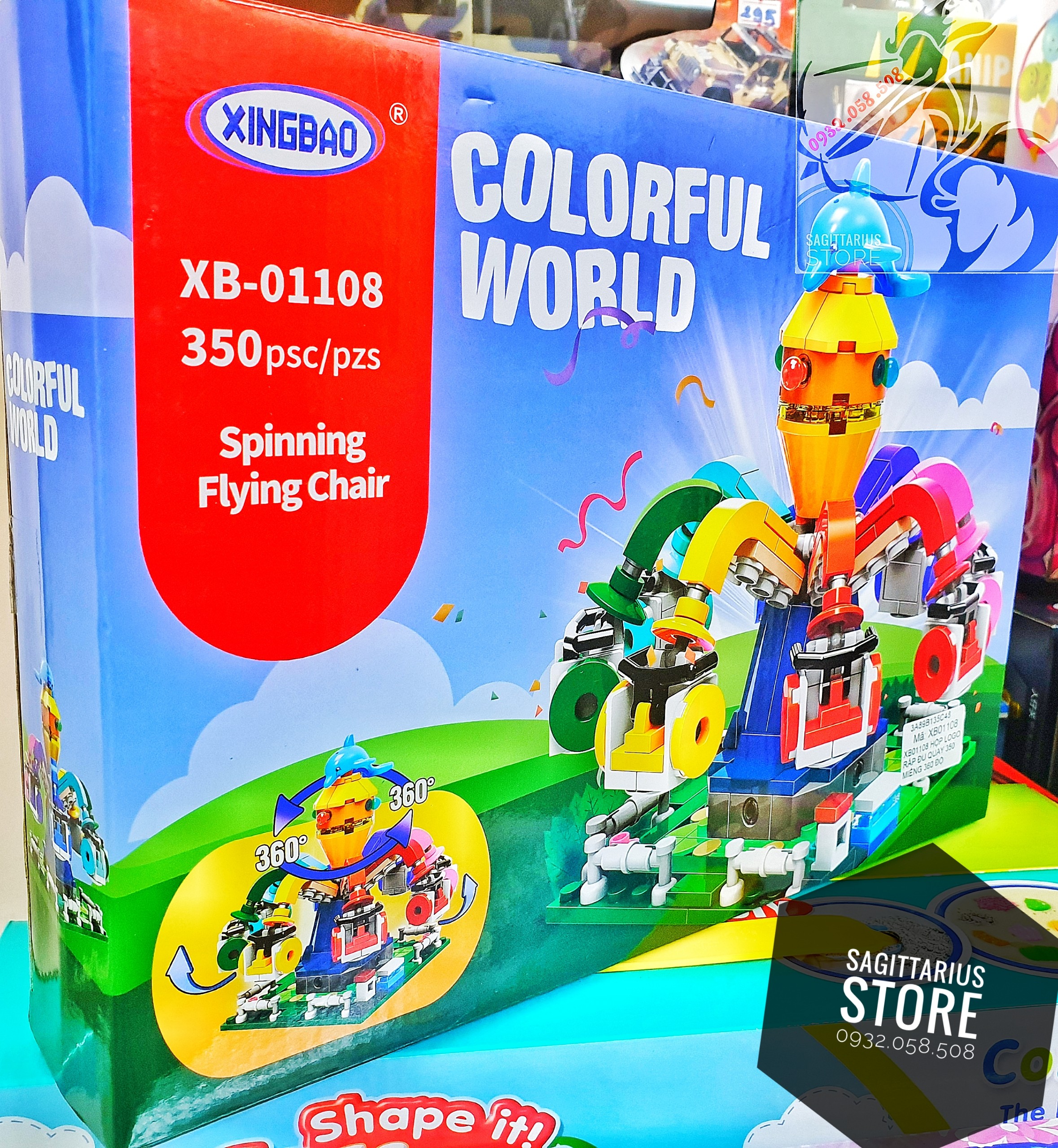 LEGO Friends LG41373 Vòng Xoay Bạch Tuộc Vui Nhộn
