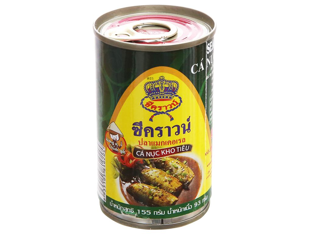 Cá nục kho tiêu Sea Crown 155g Combo 2 hộp