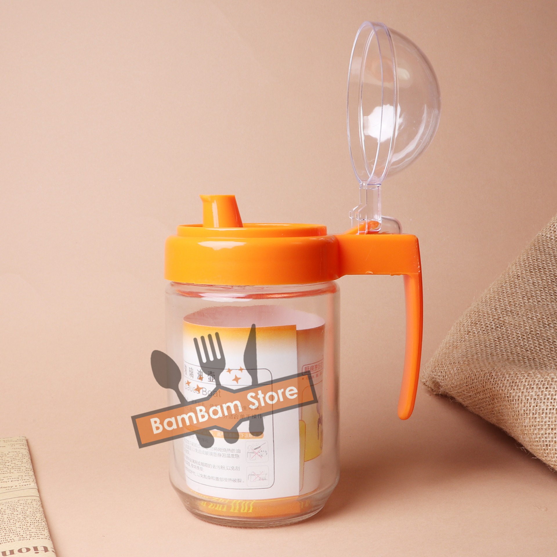BÌNH THỦY TINH ĐỰNG DẦU ĂN BTN03 300ML