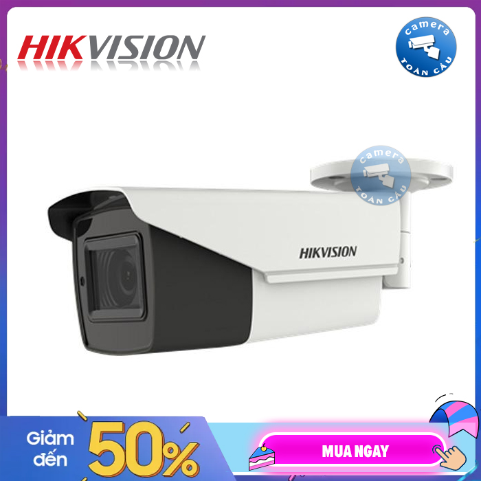 Camera HDTVI Hikvision DS-2CE19H8T-IT3ZF - 5MP