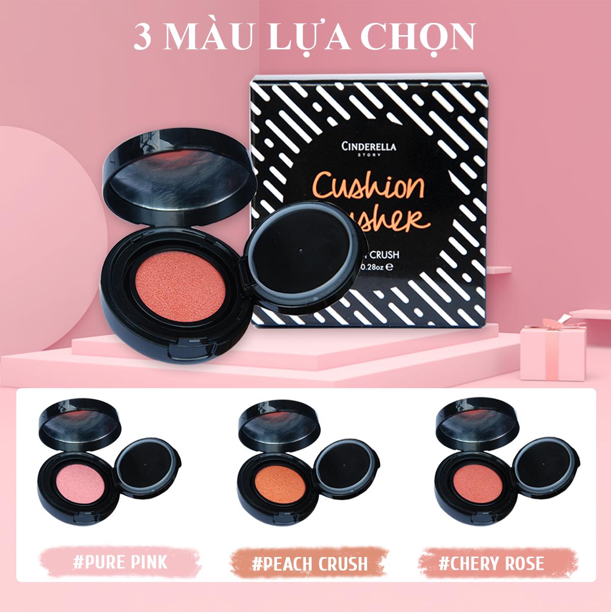 Phấn Má Hồng Cinderella Cushion Blusher 8g