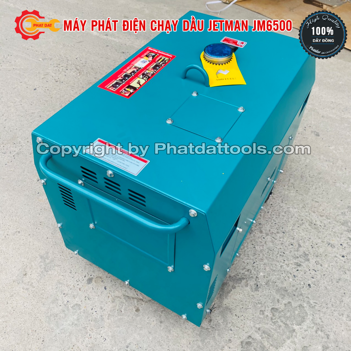 MÁY PHÁT ĐIỆN CHẠY DẦU JETMAN JM6500