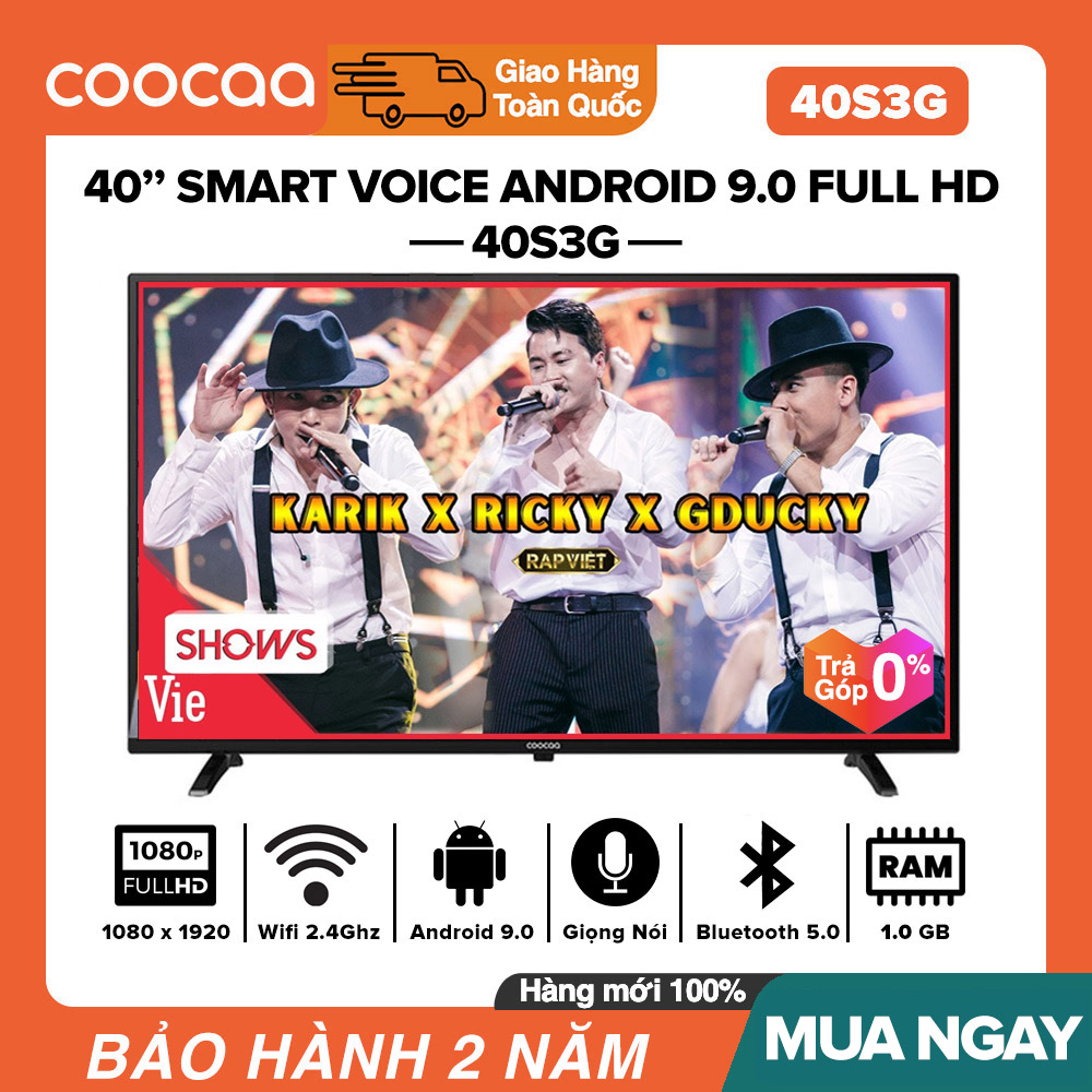 Smart Tivi Coocaa 40S3G 40 Inch