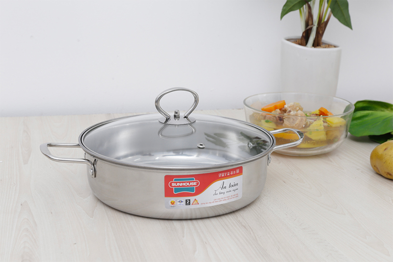 NỒI LẨU INOX SUNHOUSE SHL-24