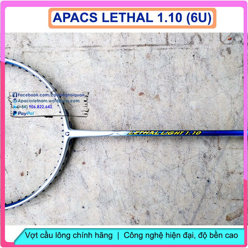 VỢT CẦU LÔNG APACS LETHAL LIGHT 1.10