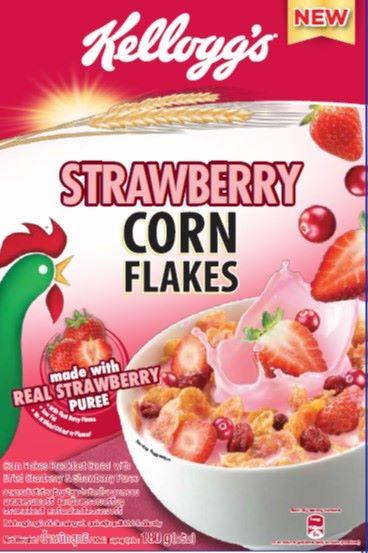 Ngũ cốc ăn sáng Kellogg's dâu bắp 180g