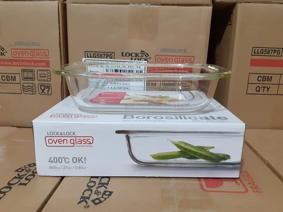KHAY THỦY TINH LOCK&LOCK LLG587