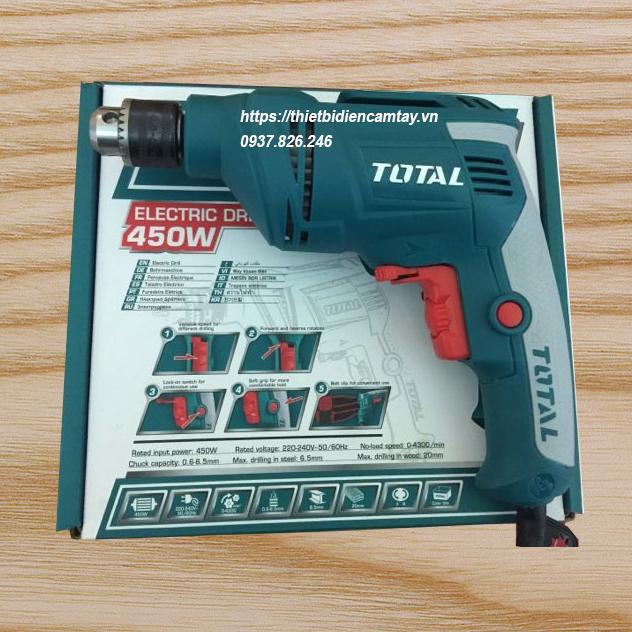 Máy khoan Total TD4506E
