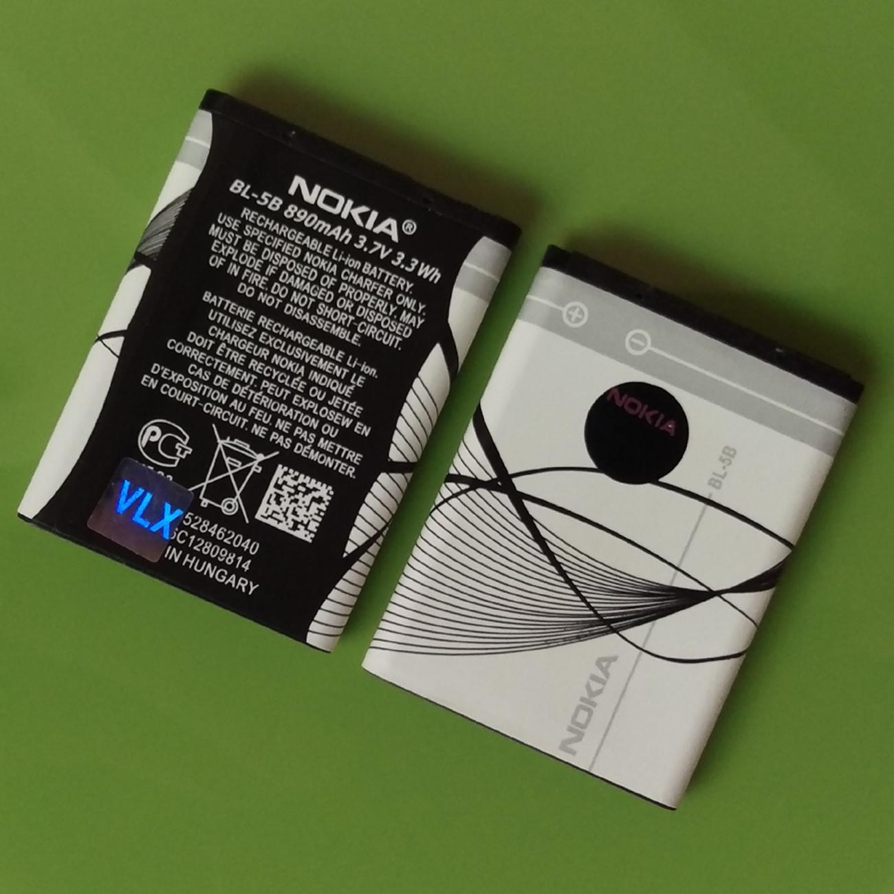 Nokia BL-5B - Li-ion 890 mAh / 1 cục