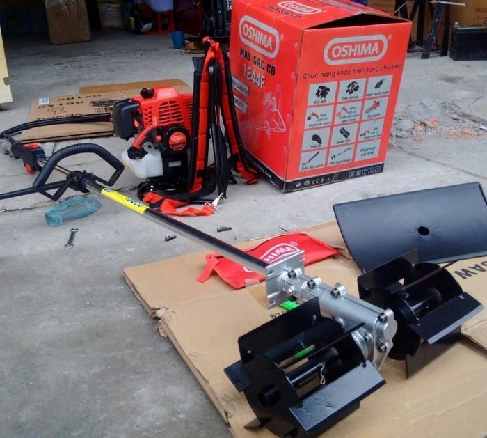 Máy sạc cỏ Oshima 1E44F