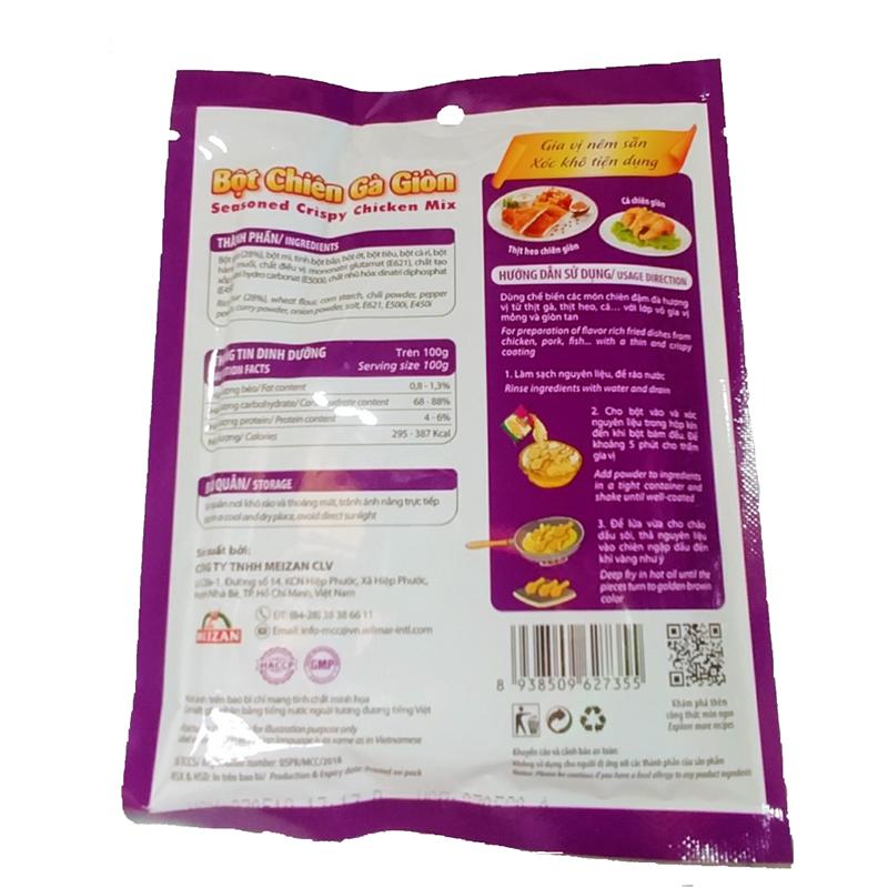 Bột Chiên Gà Giòn Meizan 50g