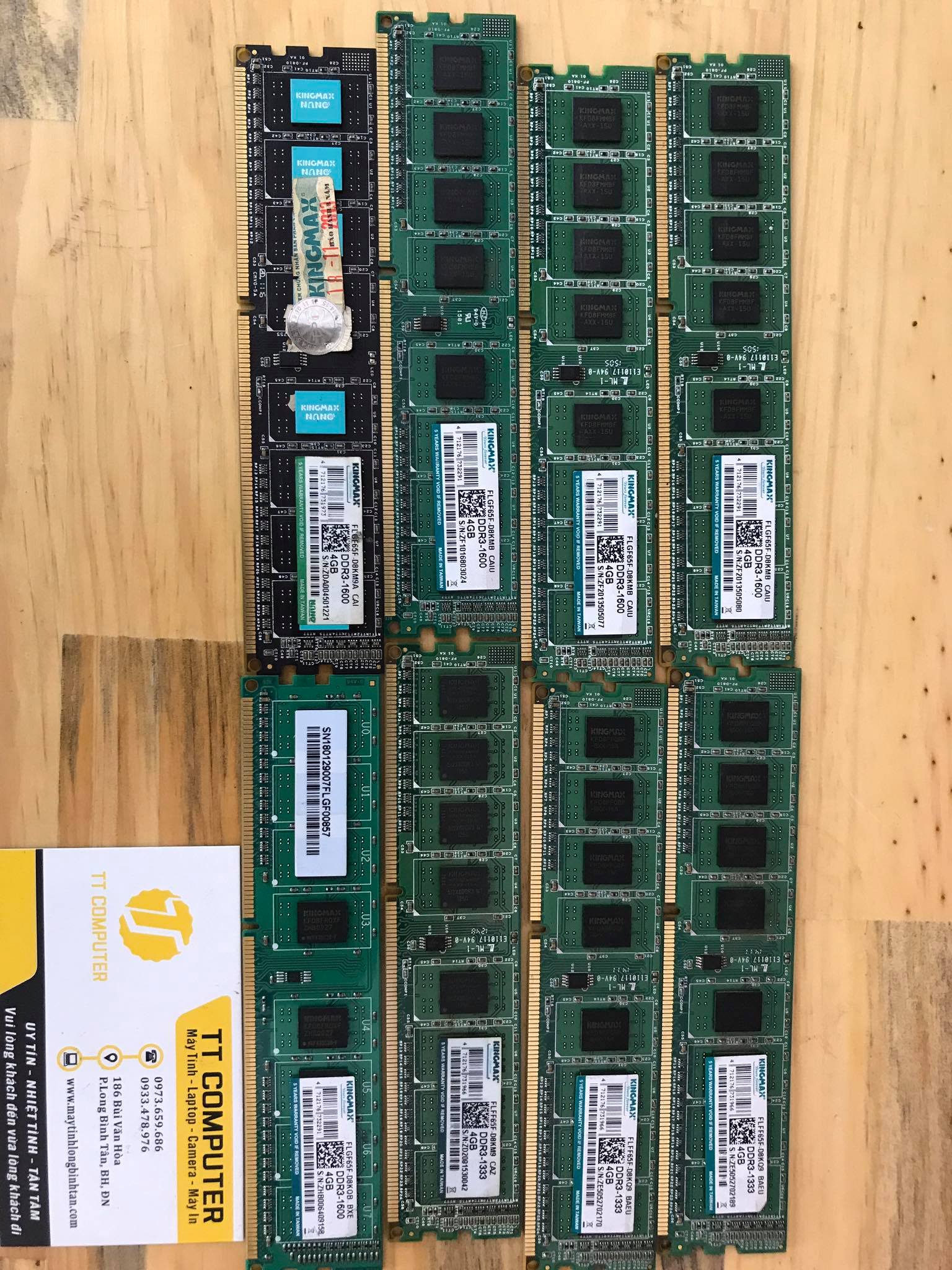 RAM KINGMAX 4GB DDR3 Bus 1333