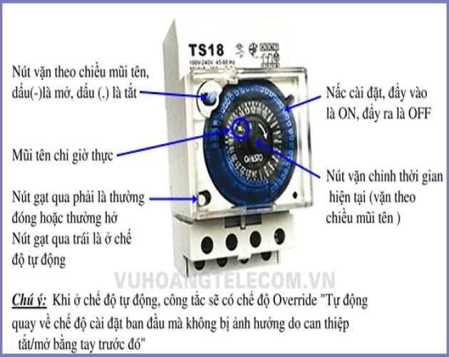 Công tắc thời gian Kawa TS18