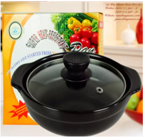 Nồi đất kho thịt cá 1.5L