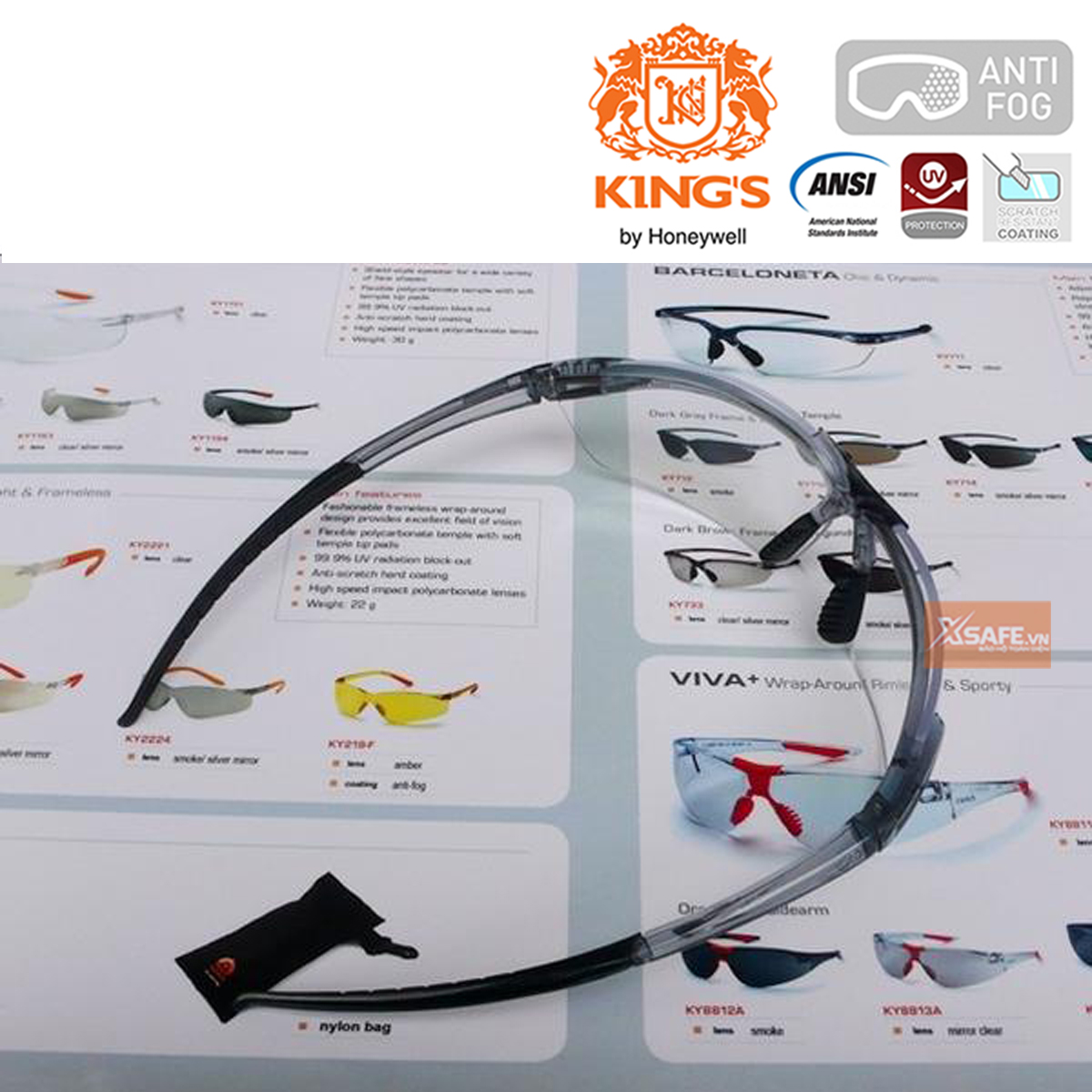 KÍNH BẢO HỘ KING'S KY711