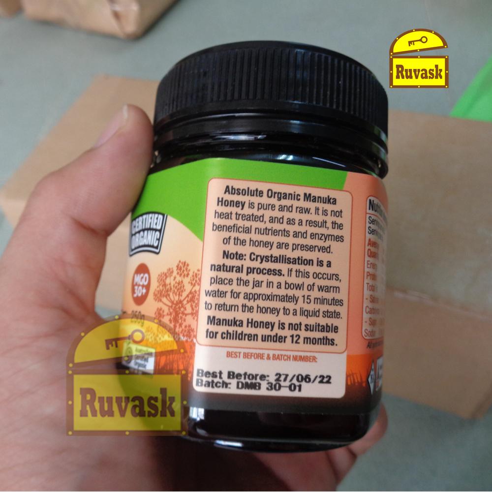 Mật ong Absolute Organic 250g