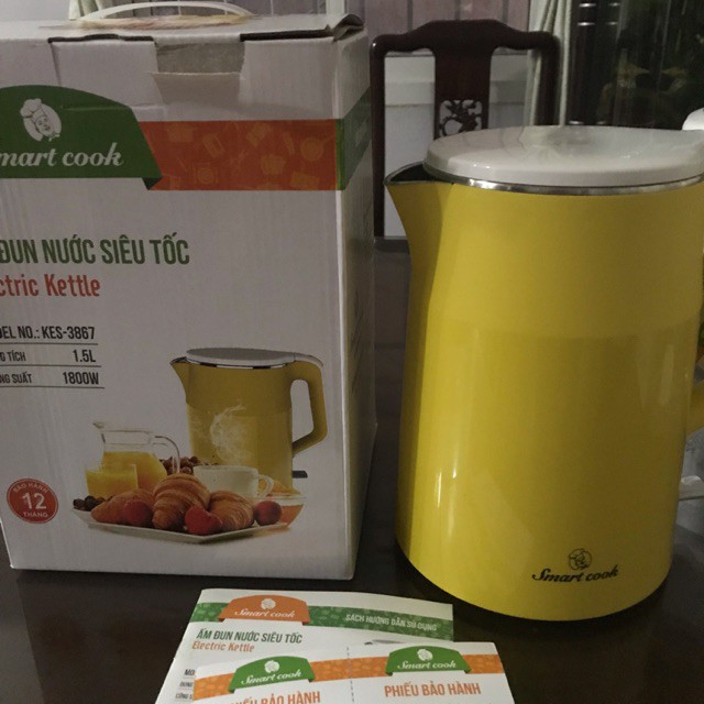 Ấm đun siêu tốc Smartcook KES3867