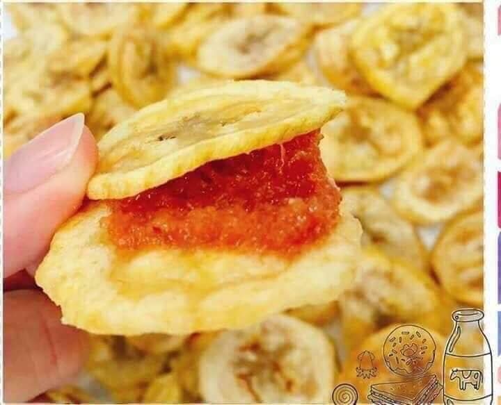 Bánh chuối kẹp me