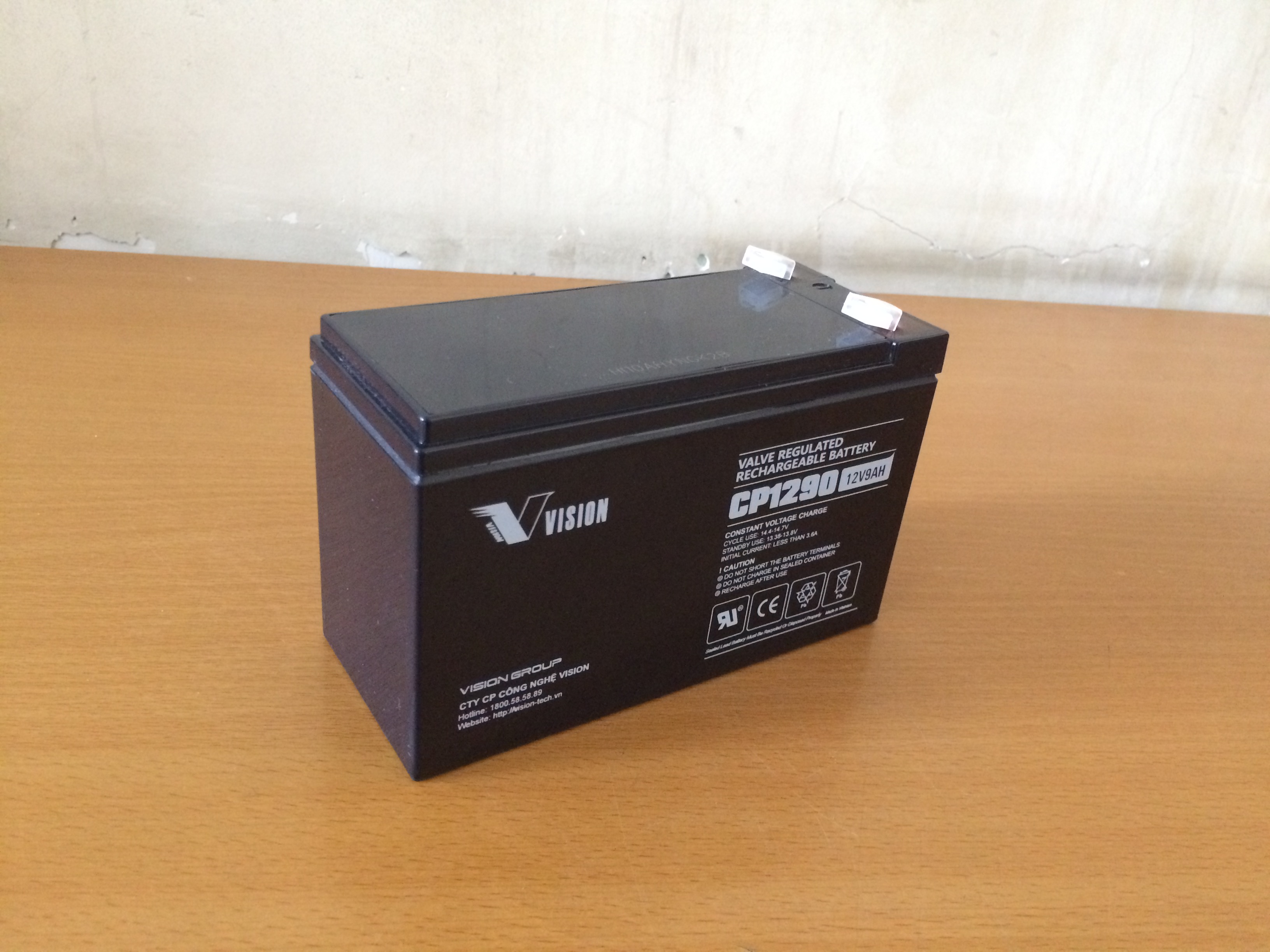Ắc quy Vision CP1290 12V 9AH