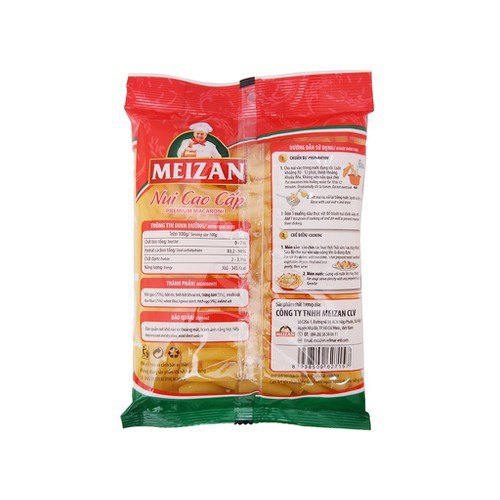 Nui Meizan cao cấp 200g combo 10 gói