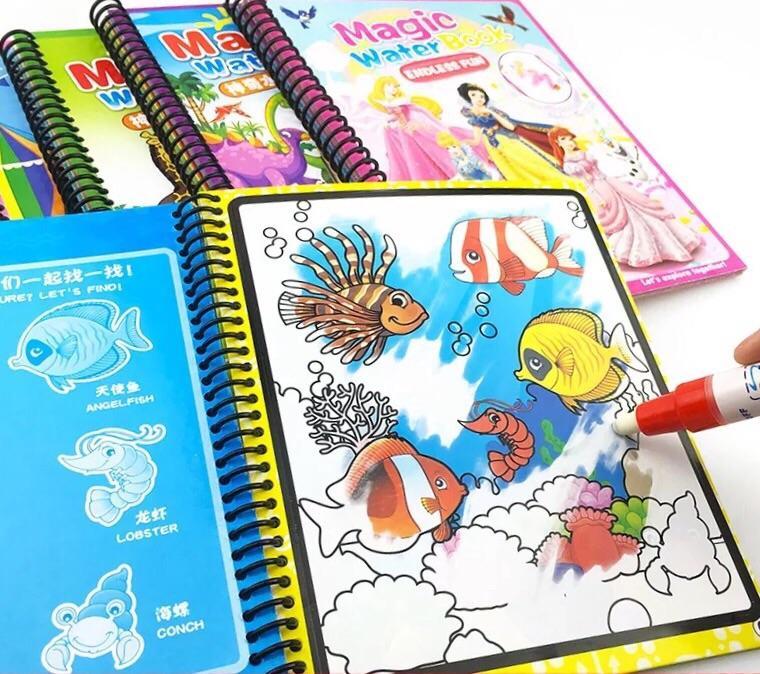 Sách tô màu thần kỳ Oh Good Magic