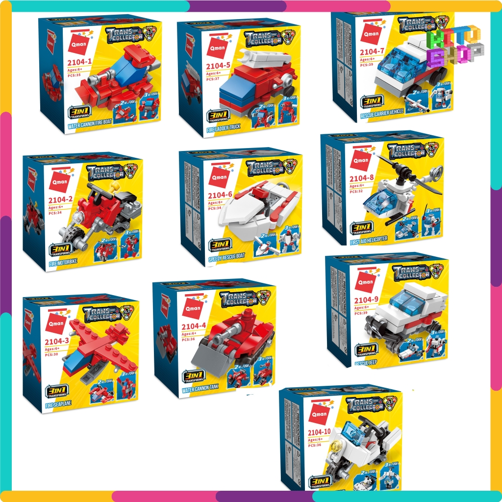 Mô Hình LEGO City Fire 60108 - Biệt Đội Cứu Hỏa