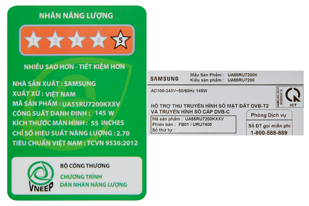 Tivi Samsung UA55RU7200 55INCH