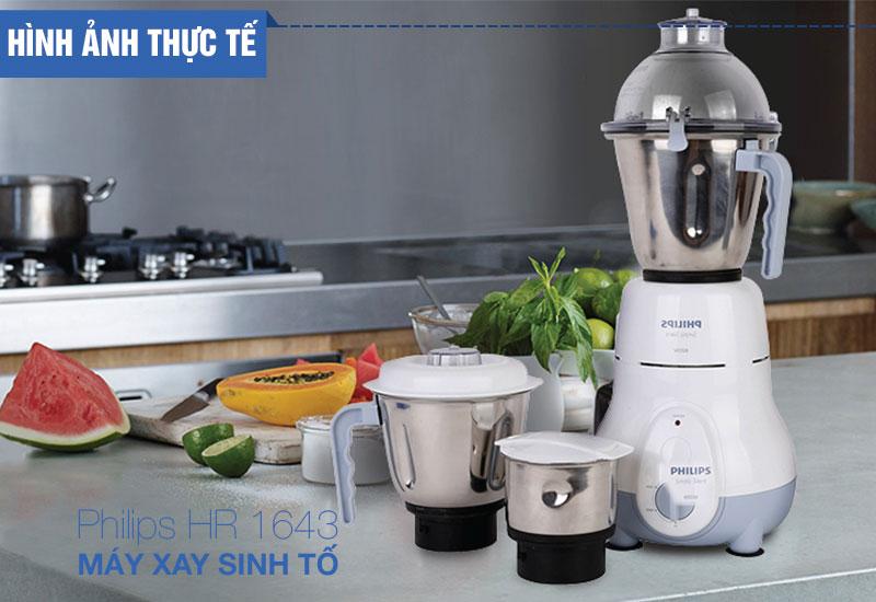 MÁY XAY SINH TỐ ĐA NĂNG PHILIPS HL1643