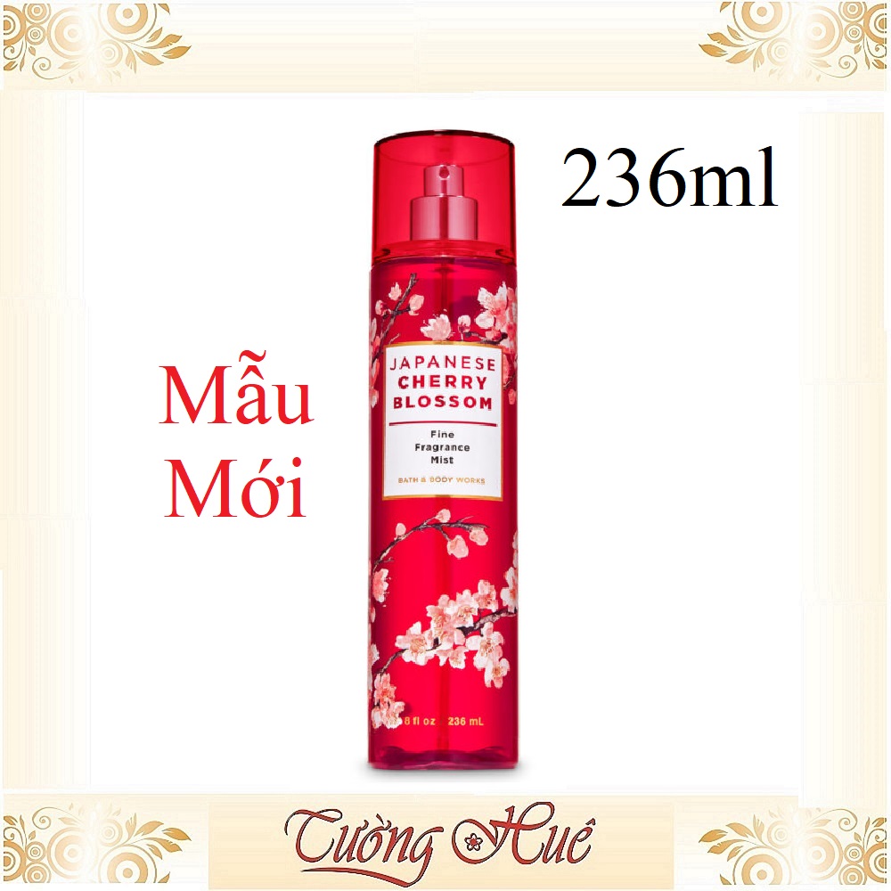 Xịt toàn thân Bath And Body Works Japanese Cherry Blossom