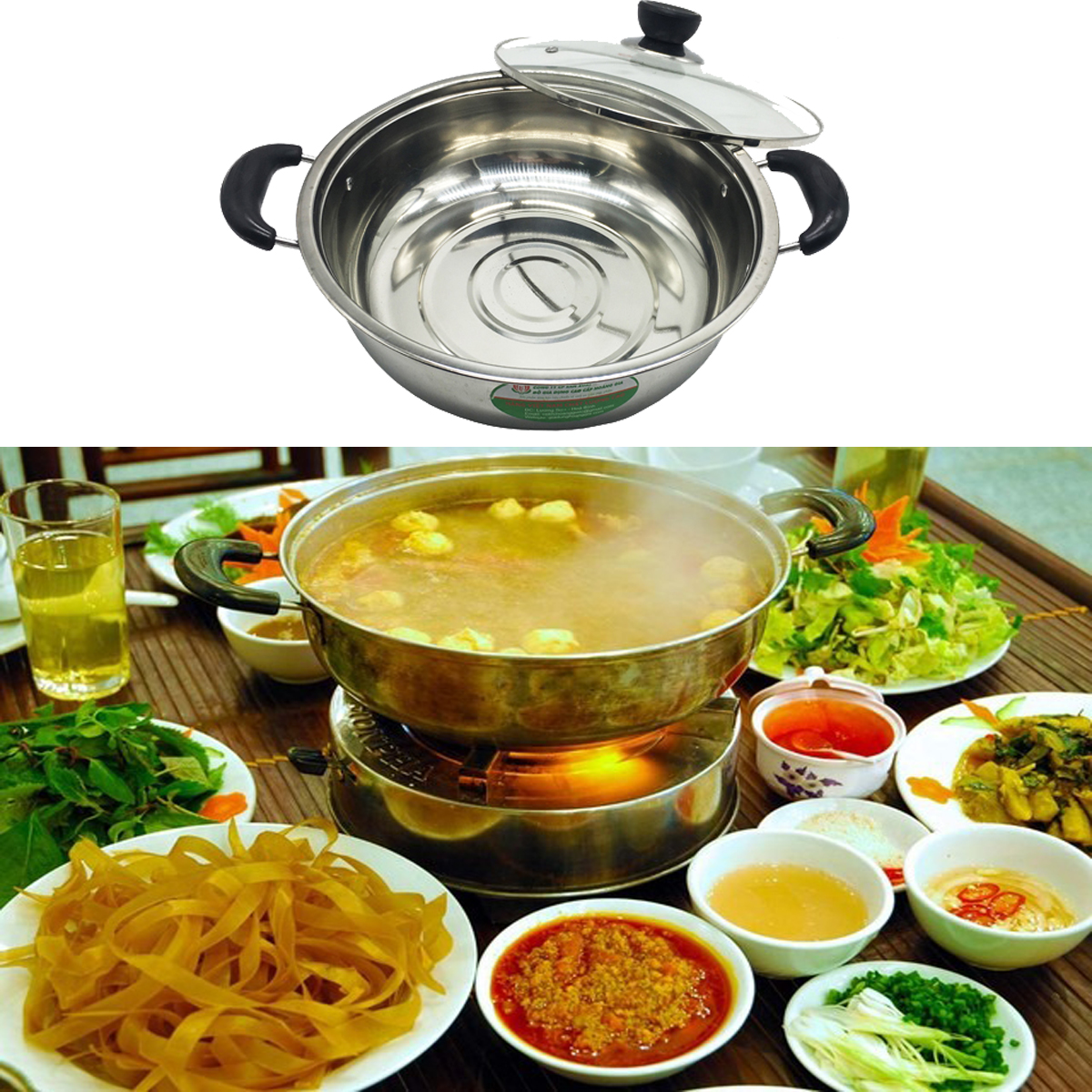 Nồi lẩu Hoàng Gia 26cm