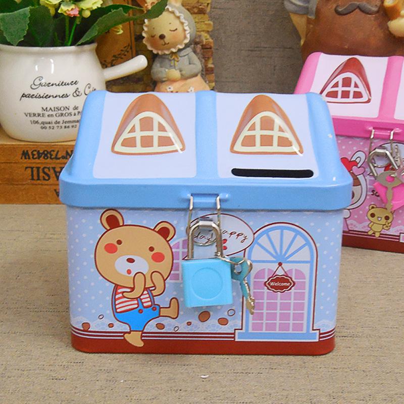 Két Sắt Mini hình ngôi nhà