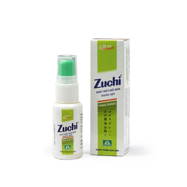 Khử mùi mồ hôi thảo dược Zuchi 20ml