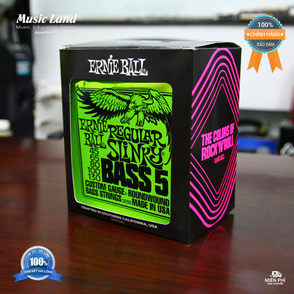 DÂY ĐÀN GUITAR BASS ERNIE BALL 2836